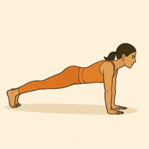 चतुरंग दंडासन (plank pose)