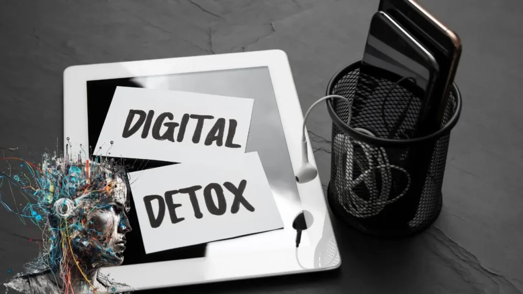 Digital Detox का कॉन्सेप्ट – मोबाइल और गैजेट्स से दूरी बनाकर मानसिक शांति पाना