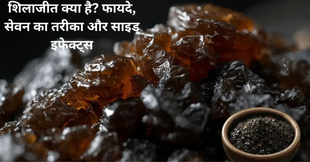 शिलाजीत क्या है – प्राकृतिक शुद्ध शिलाजीत की तस्वीर, फायदे, सेवन का तरीका और साइड इफेक्ट्स की जानकारी