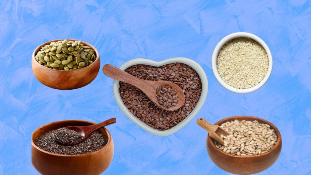 वजन घटाने और एनर्जी बढ़ाने के लिए हेल्दी सीड्स – चिया, अलसी, कद्दू और सूरजमुखी के बीज